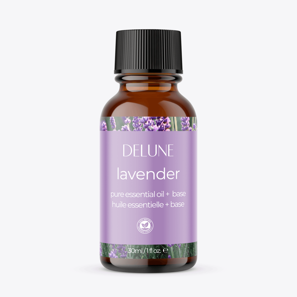 Lavender Essential Oil + Base - Delune
