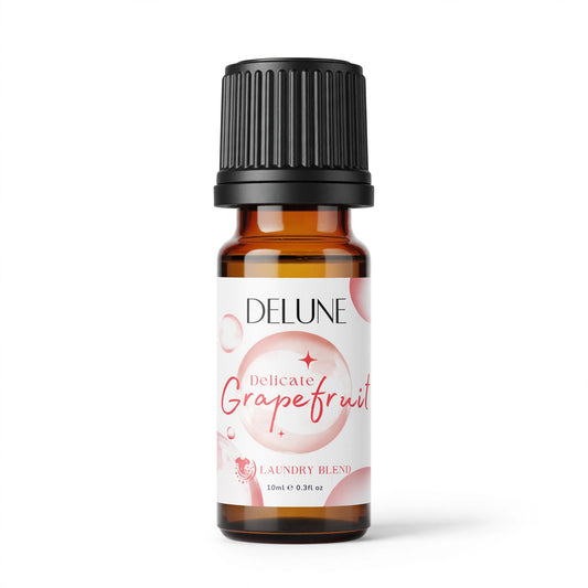 Delune Delicate Grapefruit Laundry Blend 10ml amber bottle