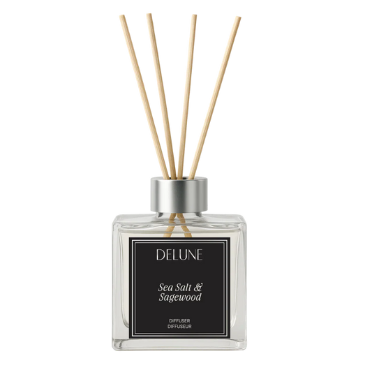 Sea Salt & Sagewood - Diffuser - Delune 