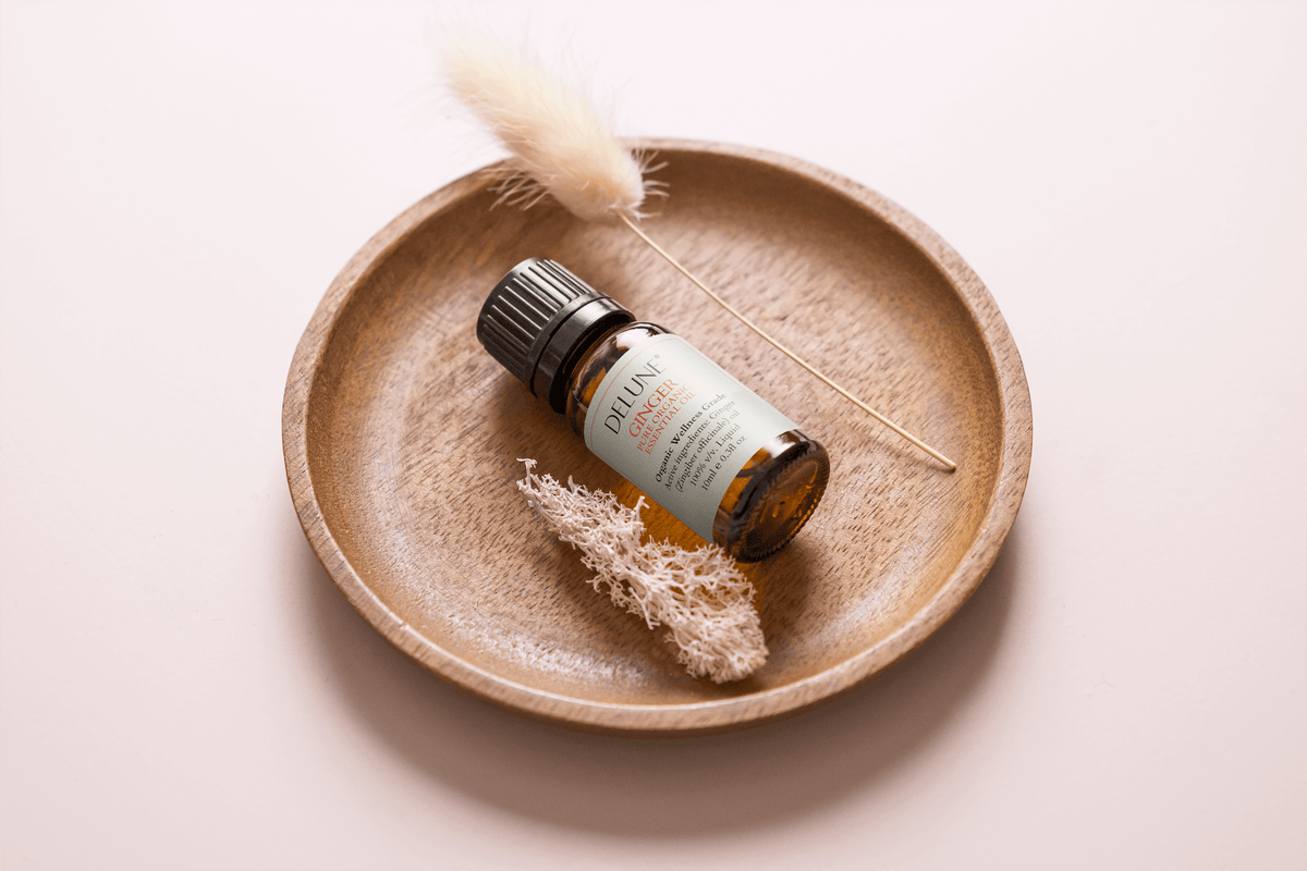 Ginger Organic Wellness Grade Essential Oil - Delune 